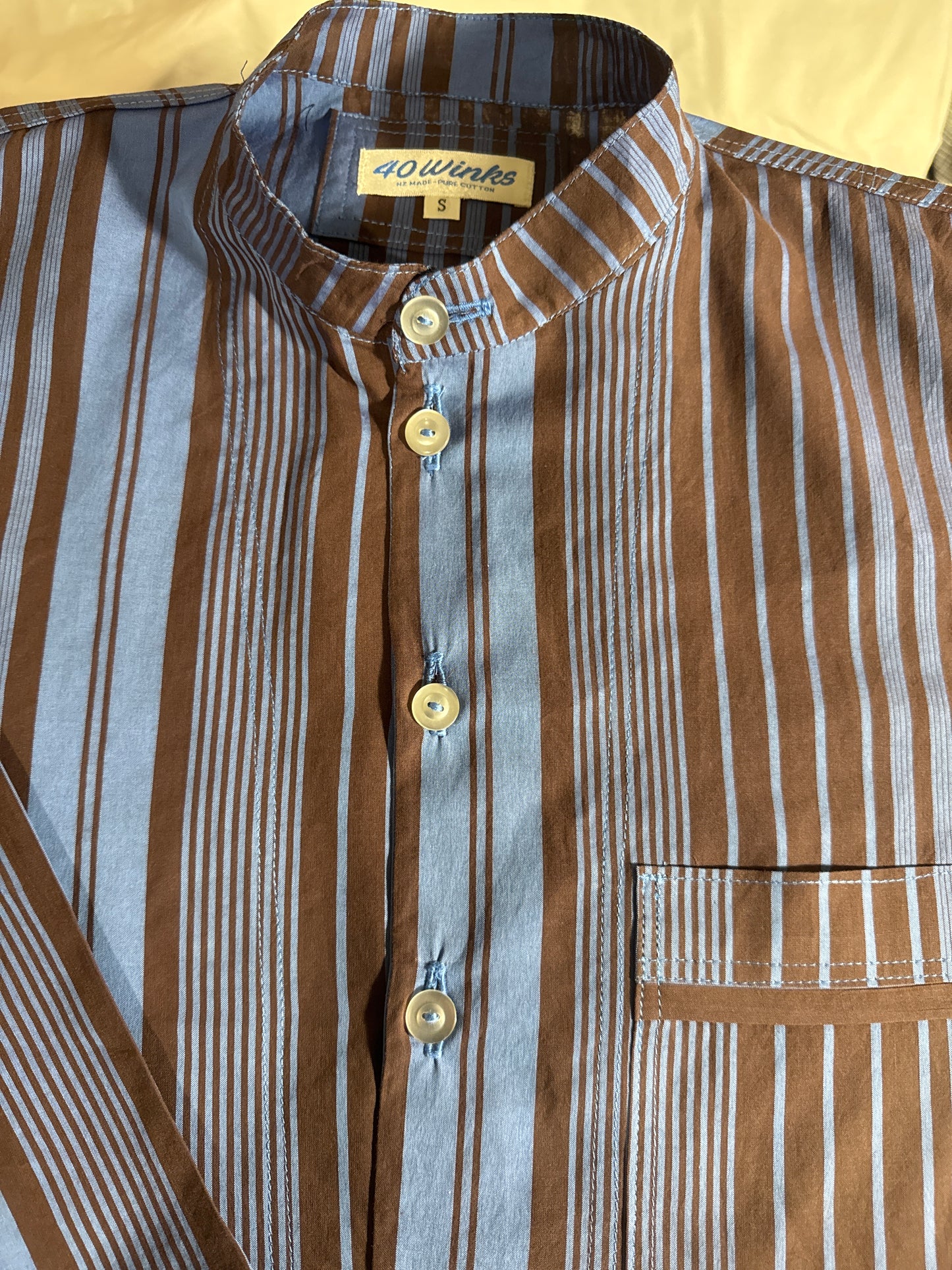 Blue Brown super-lightweight (65gsm) perfect for travel