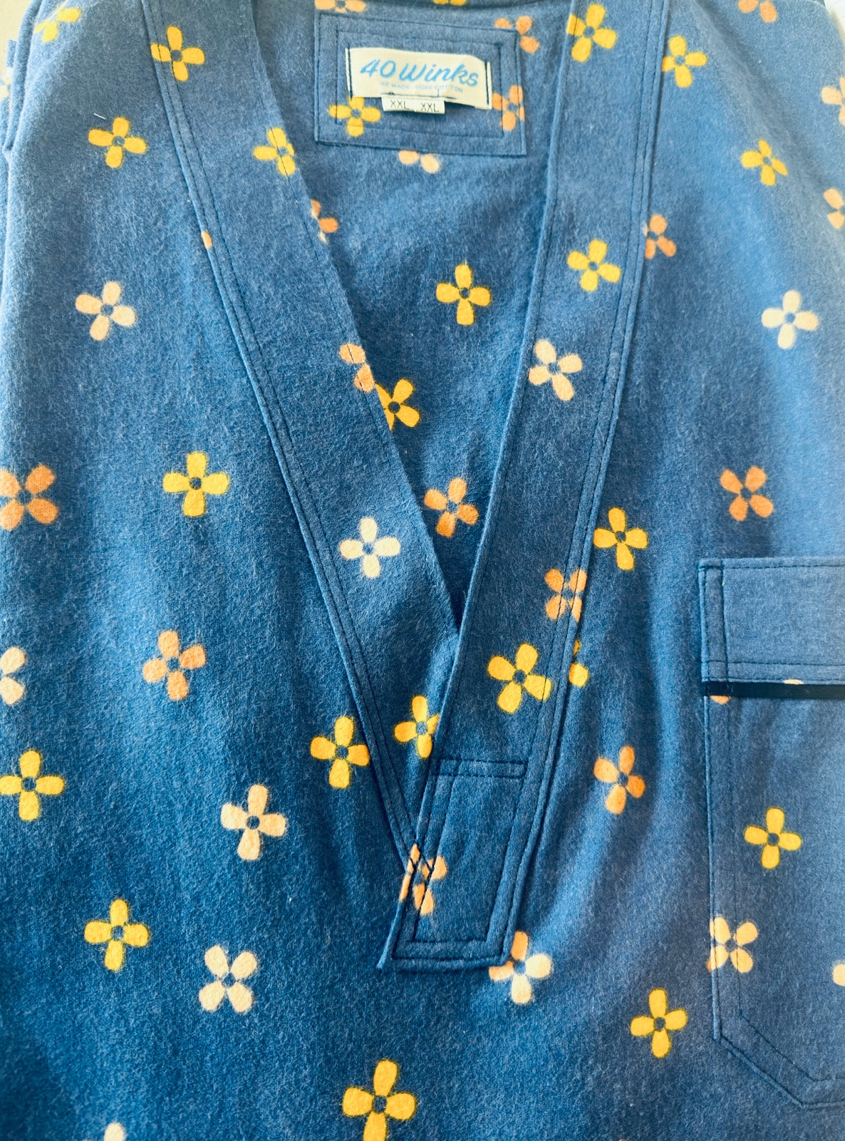 Retro Floral Flannelette (180gsm)