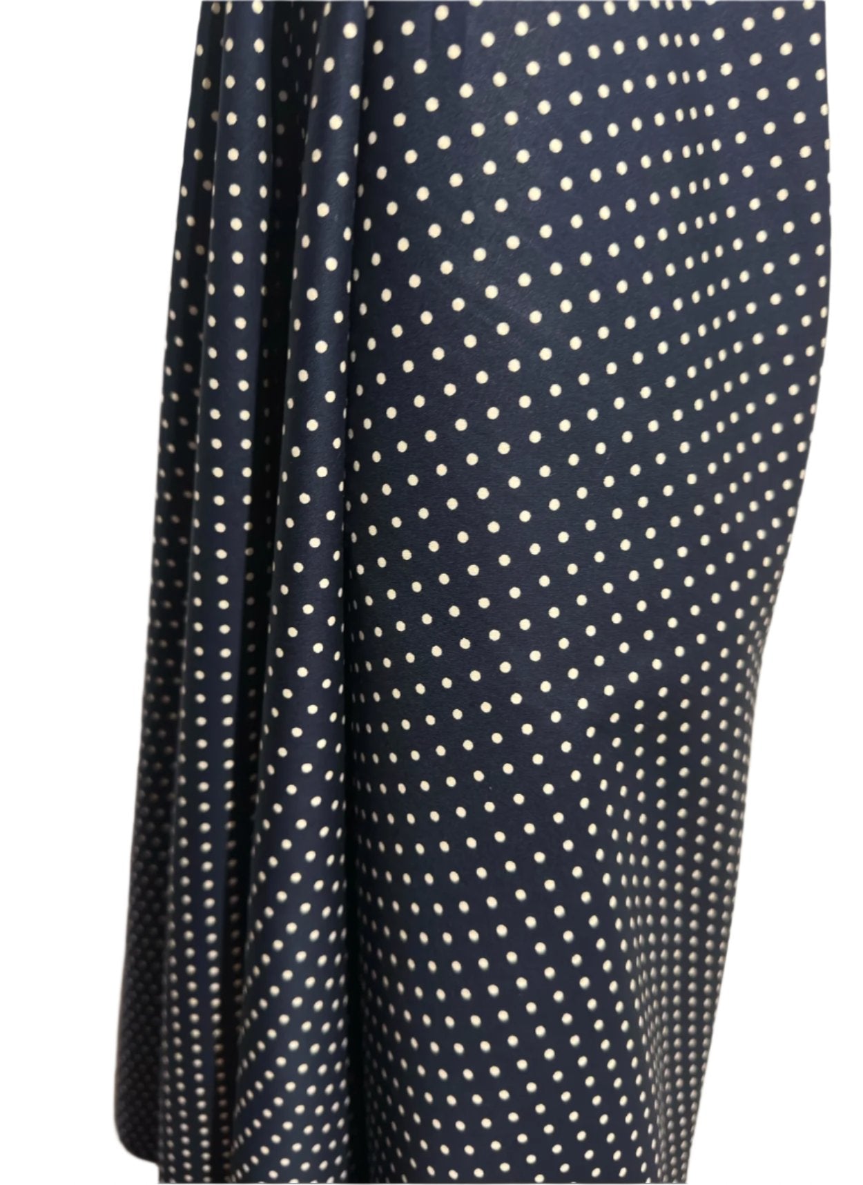 Navy & White Dots (110gsm)