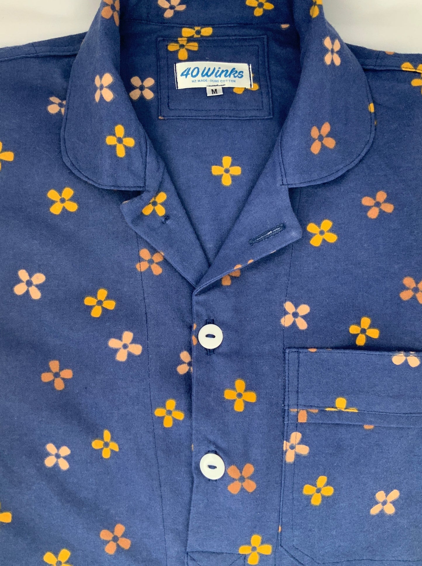 Retro Floral Flannelette (180gsm)