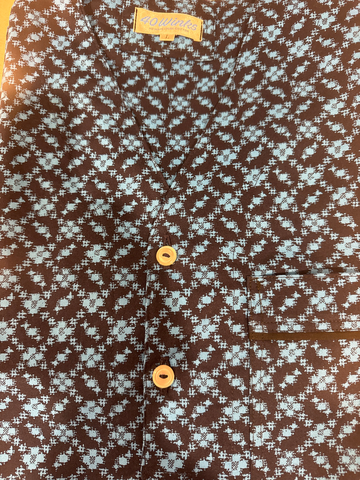 Pac-Man Brushed cotton  (150gsm)